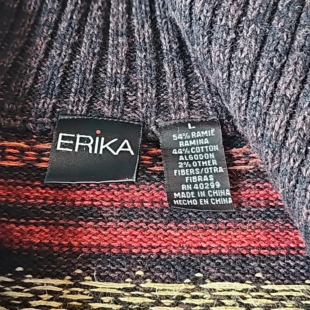 Chunky women's full zip sweater - Picture 9 of 10